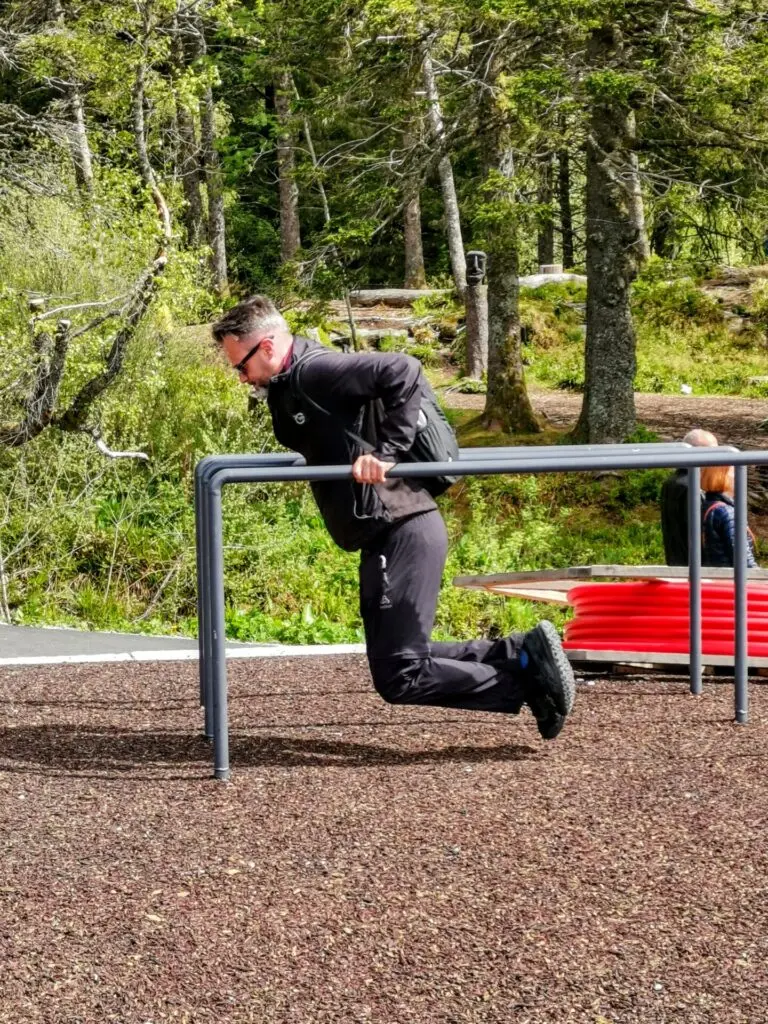 Spielplatz auf den Floyen in Bergen