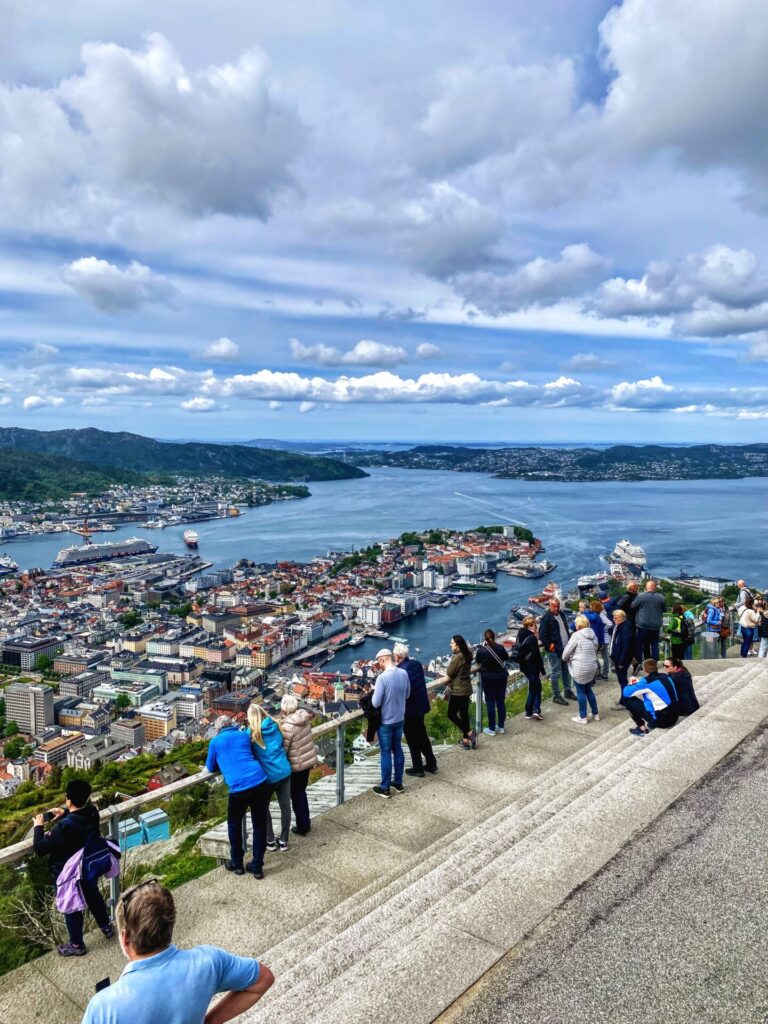Aussichtsplattform Floyen in Bergen