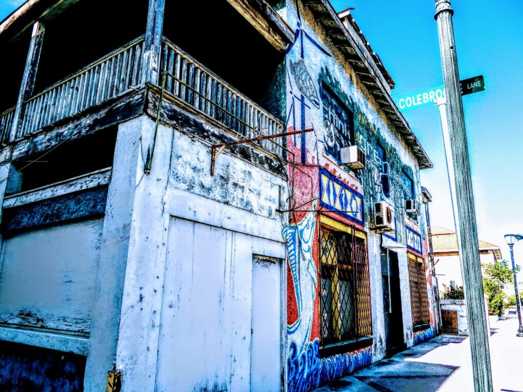 Holz-Haus in Nassau auf den Bahamas