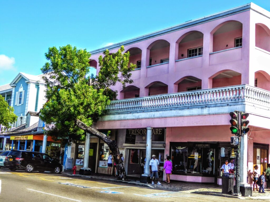 Shop in Nassau auf den Bahamas 