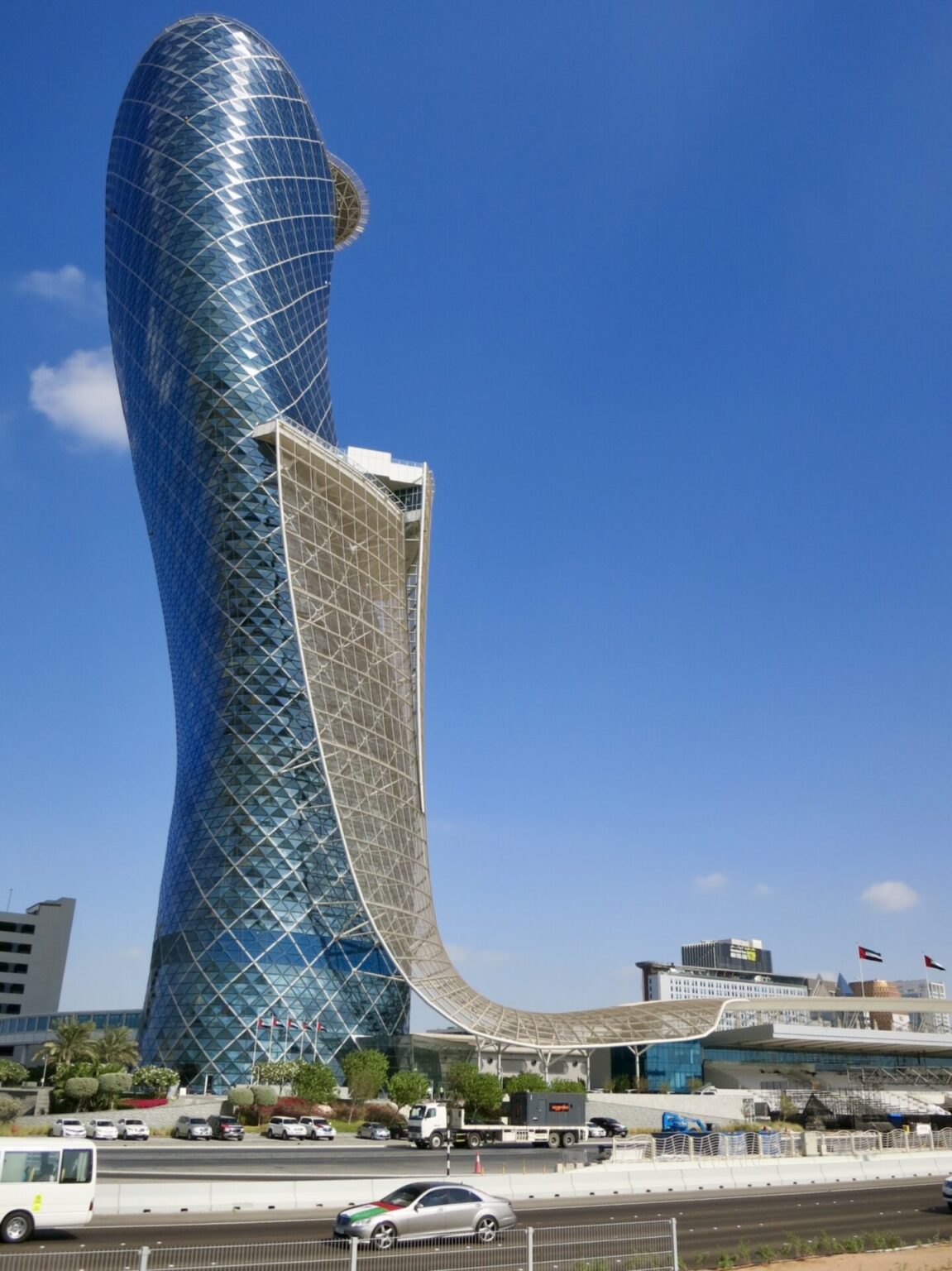 Capital Gate in Abu Dhabi