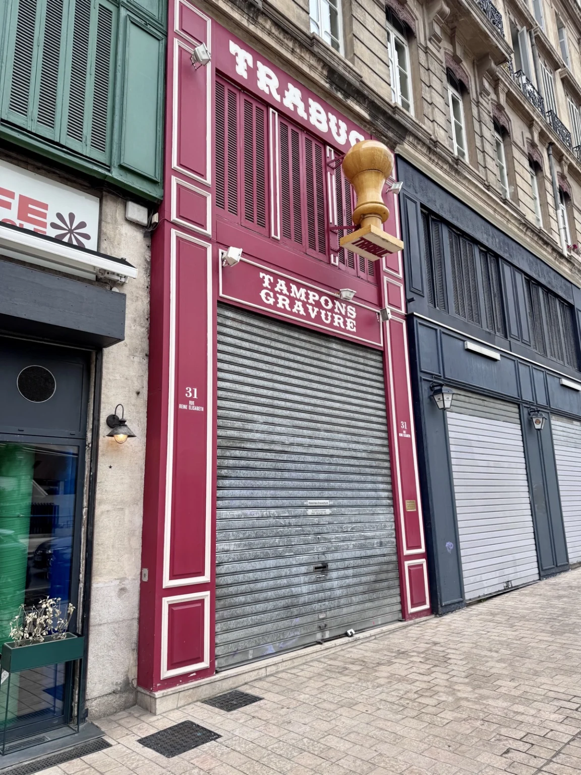 Buntes Haus im Zentrum von Marseille