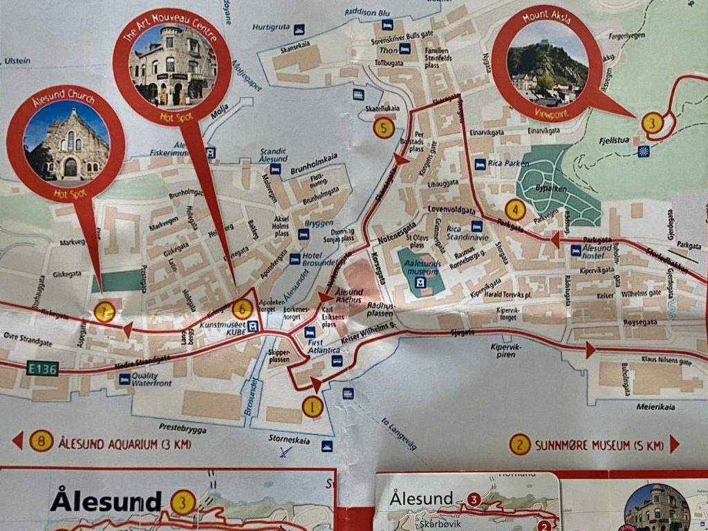 Hop-On Hop-Off Route in Alesund