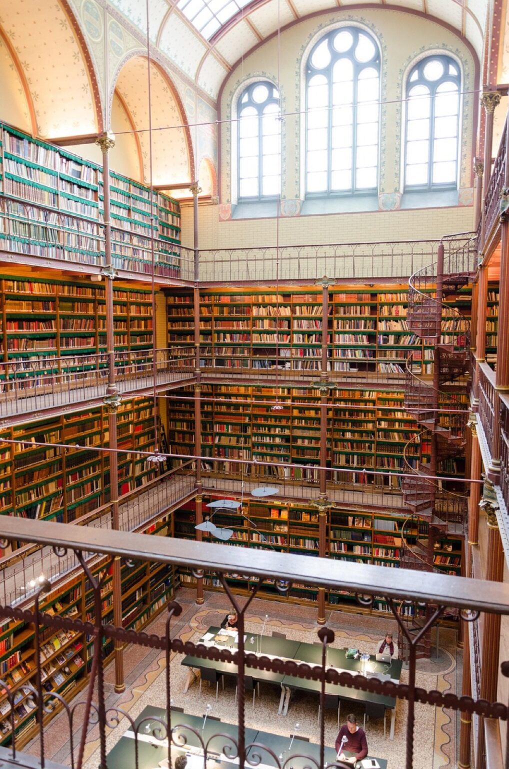 Bibliothek im Rijksmuseum Amsterdam