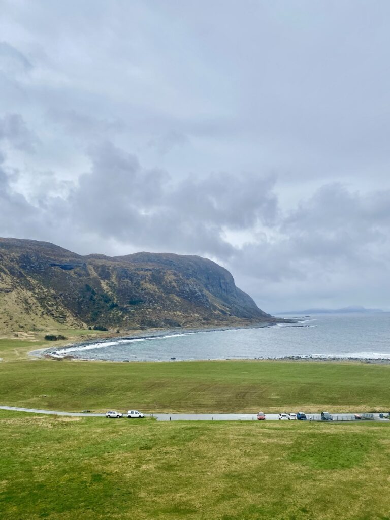 Ausblick Leuchtturm Alnes Fyr