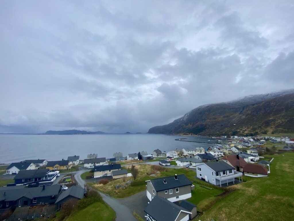 Ausblick Leuchtturm Alnes Fyr