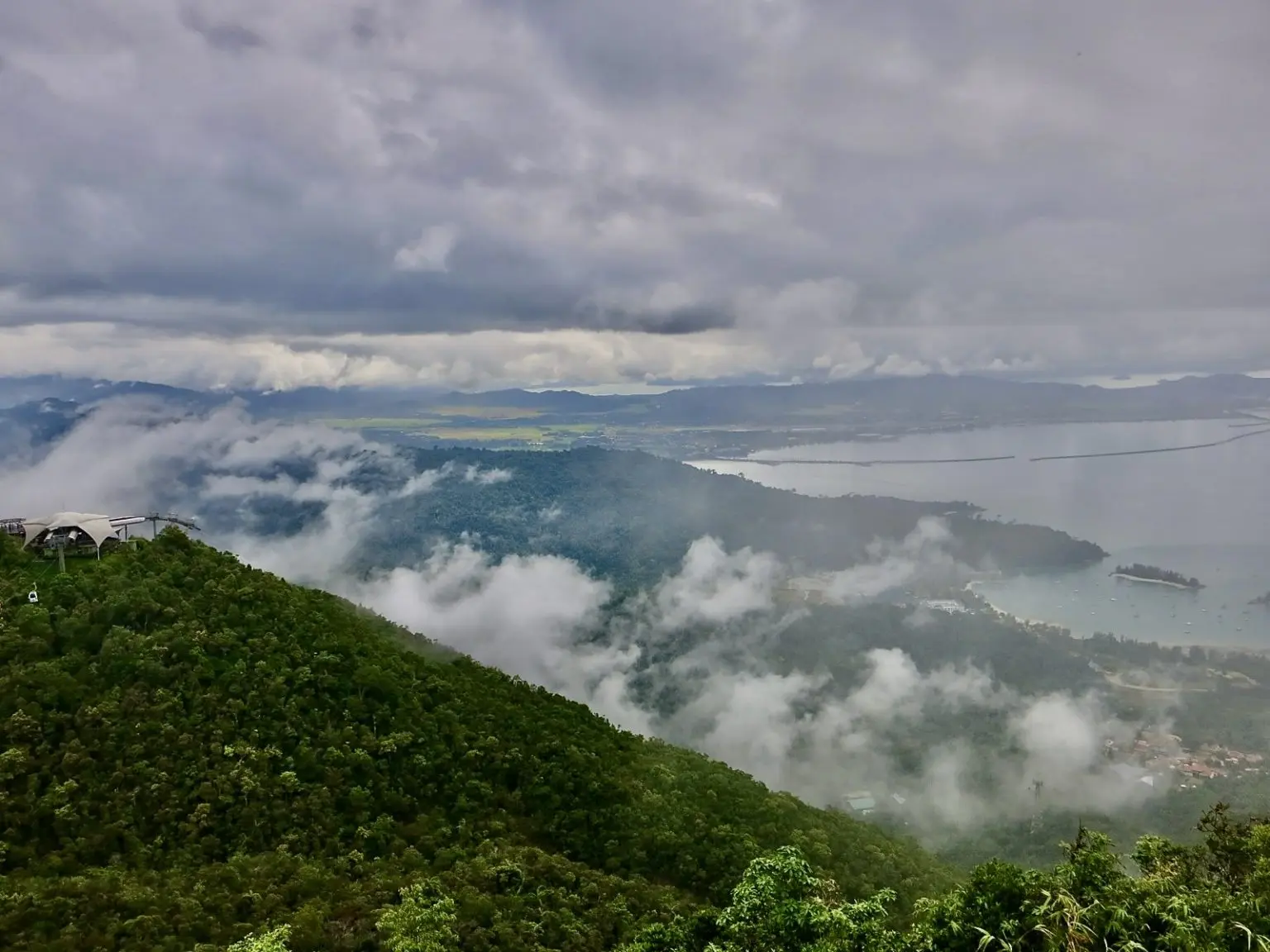 Langkawi und Inseln von oben