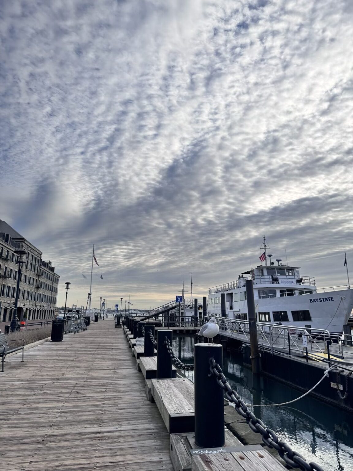View am Long Wharf in Boston