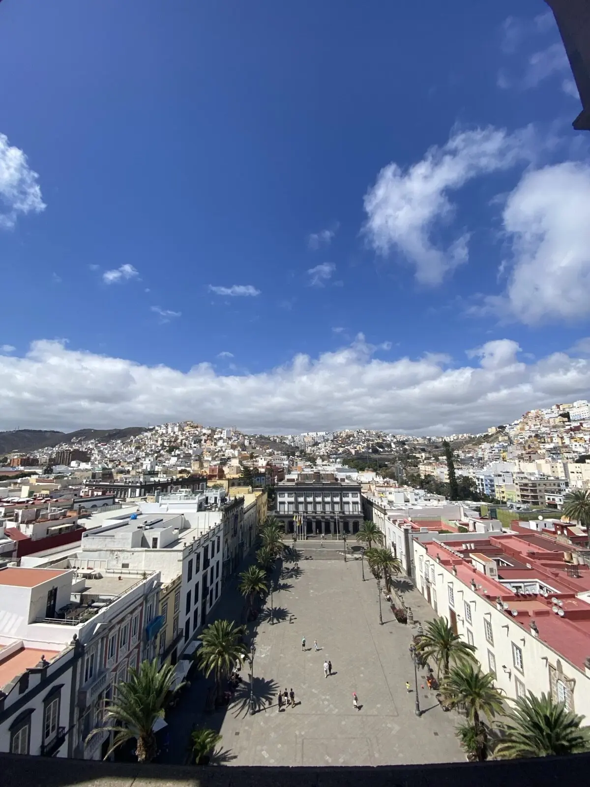 Blick von der Kathedrale Santa Ana auf Gran Canaria