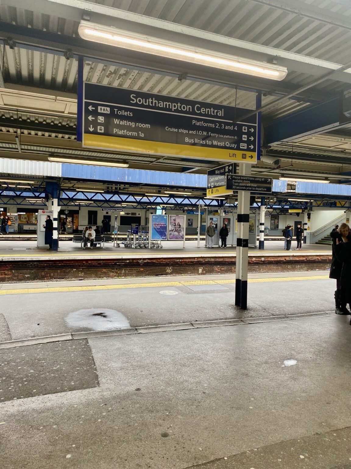 Bahnhof in Southampton