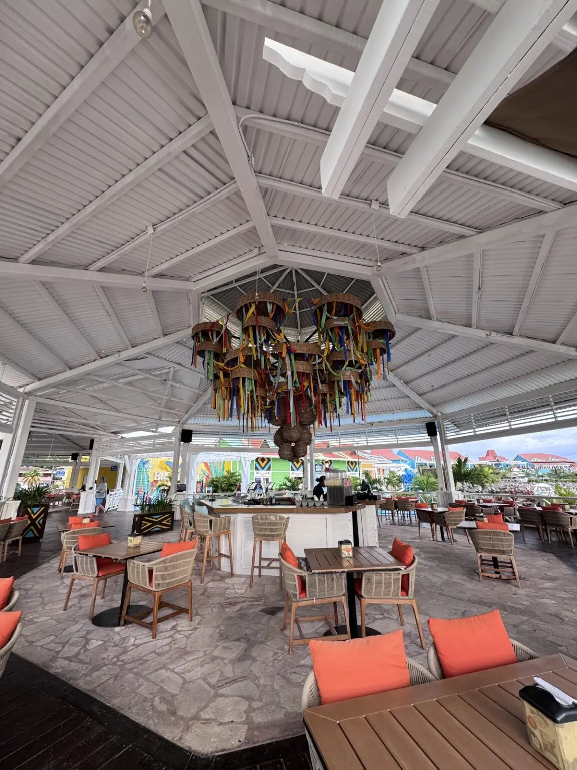 Bar am Hafen Roatan Honduras