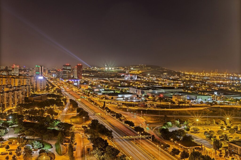 Barcelona bei Nacht