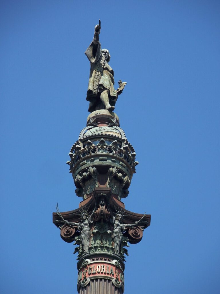 Barcelona Kolumus Denkmal
