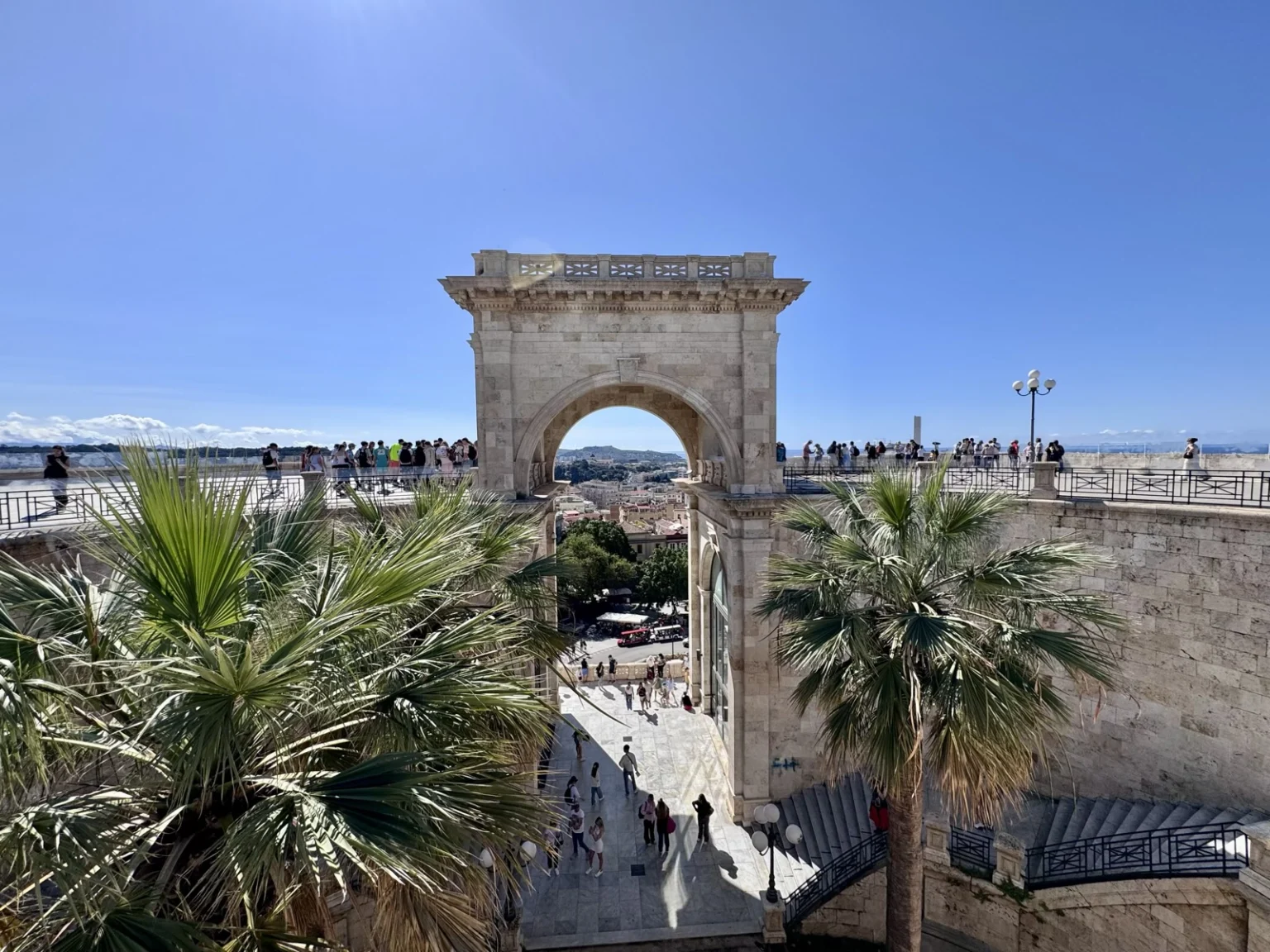 Bastione di Saint Remy in Cagliari