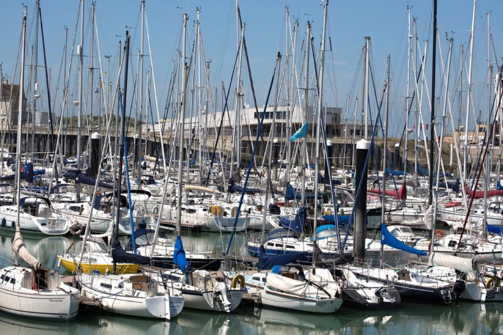 Yachthafen in Blankenberge