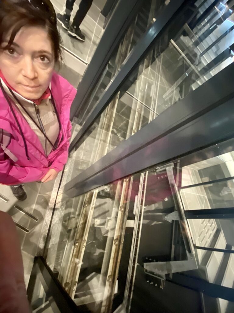 Tür zur Seilbahn Floyen in Bergen