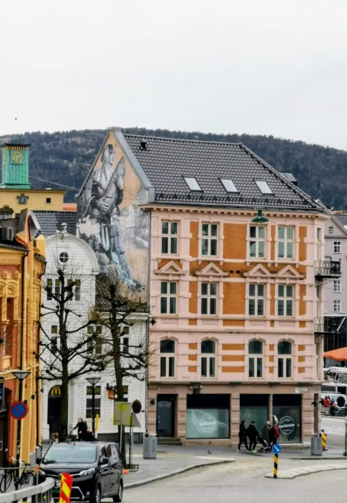 Bergen Zentrum historisches Haus