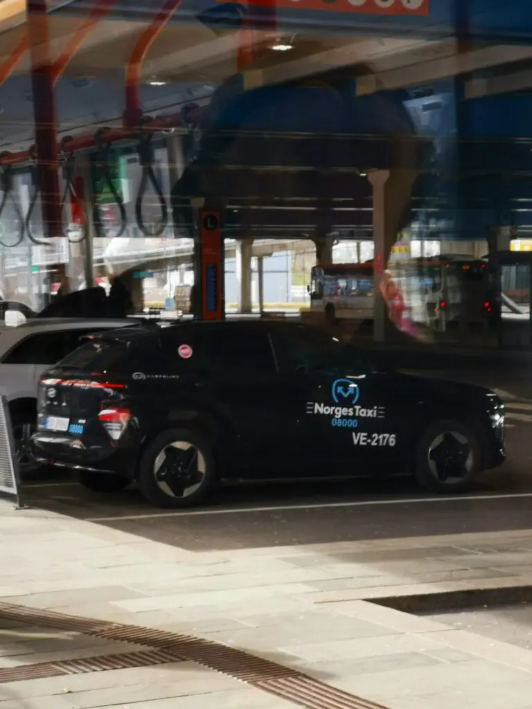 Taxi schwarz in Bergen