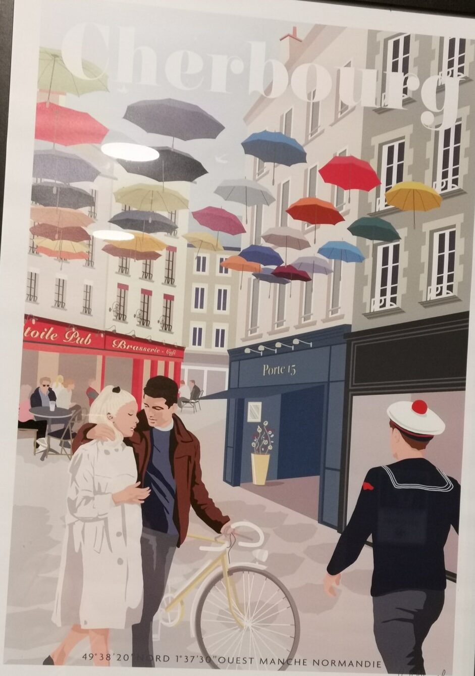 Plakat Cherbourg