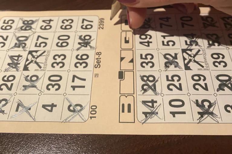 Bingo Spiel auf Kreuzfahrt