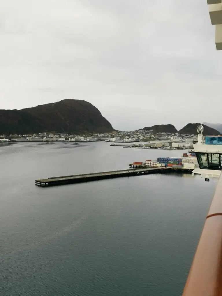 Hafeneinfahrt Alesund 