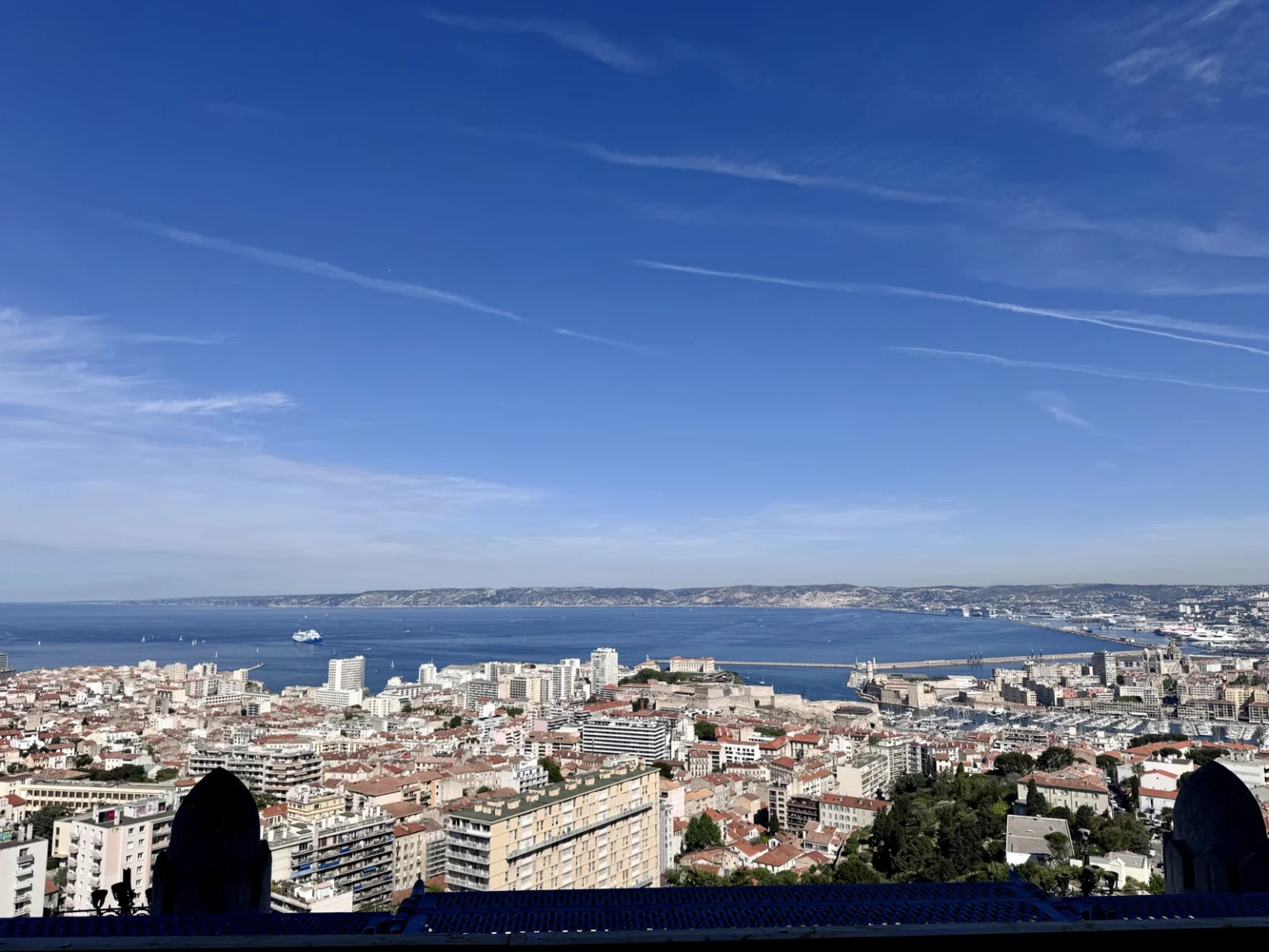 Blick auf Marseille