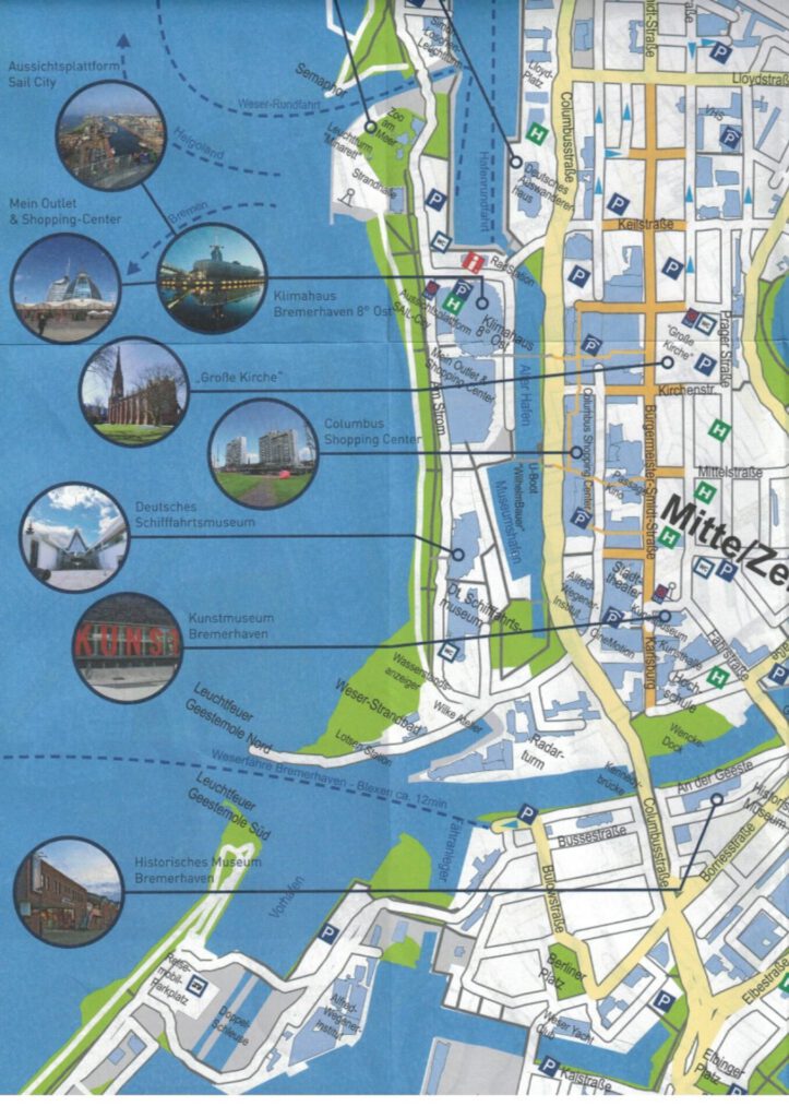Stadtplan Bremerhaven