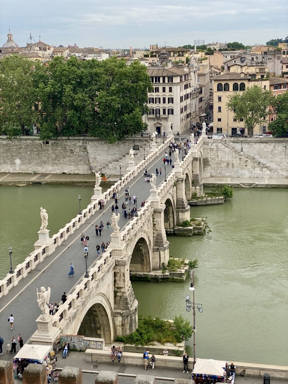 Brücke zum Engelsburg
Castel Sant'Angelo in Rom