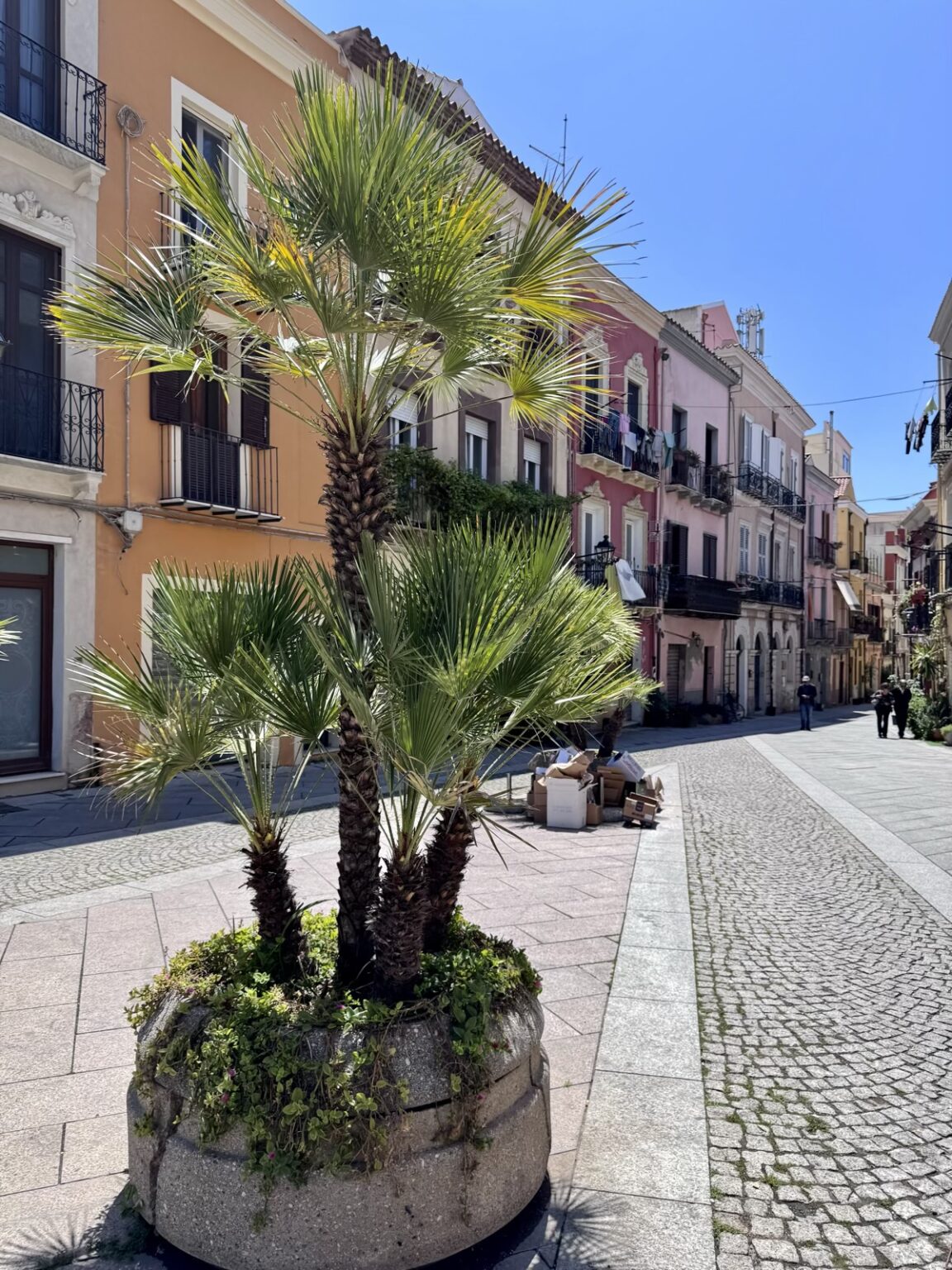 Gasse im Zentrum von Cagliari