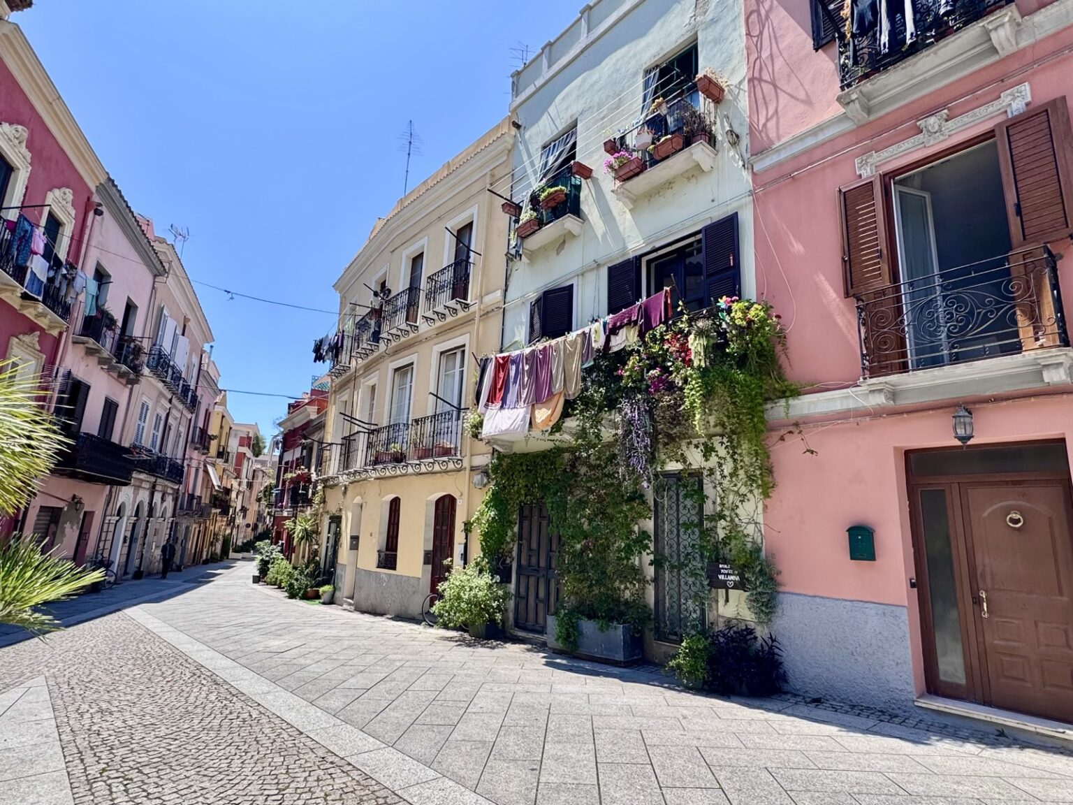 Gasse im Zentrum von Cagliari