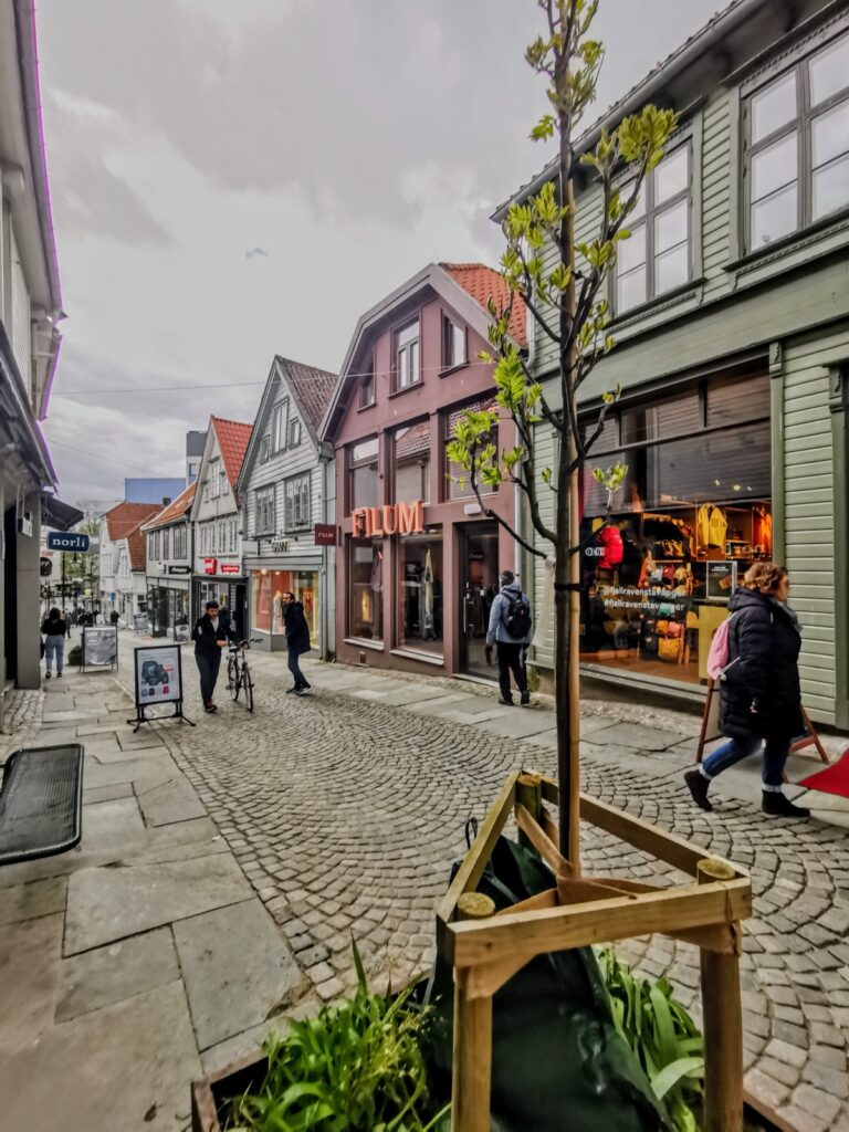 Gasse Kirkegate in Stavanger