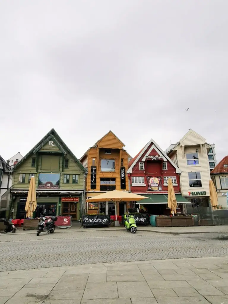 Zentrum Stavanger Norwegen