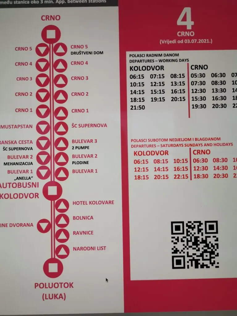 Buslinie Zadar