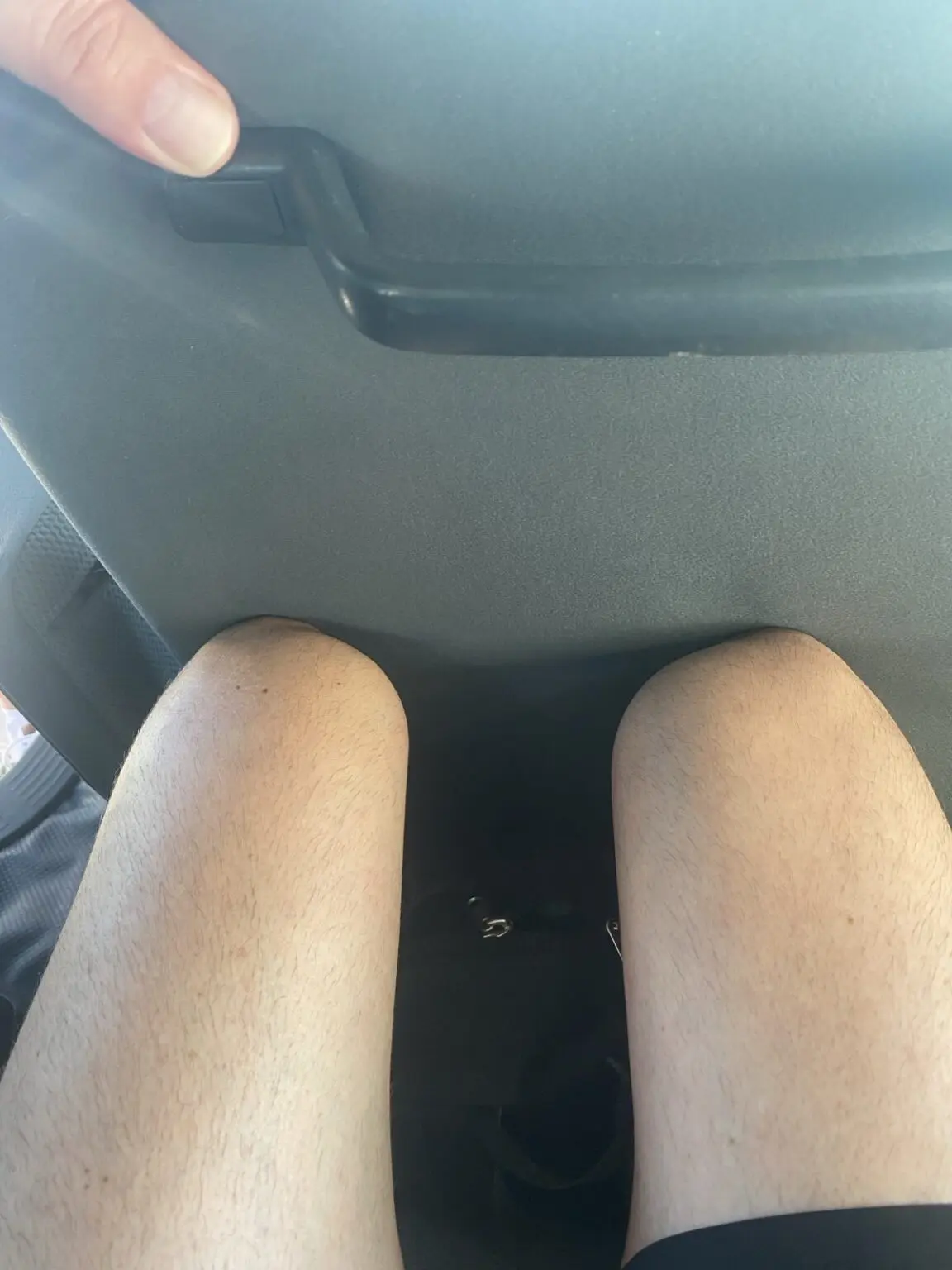 Beine im Touribus St. Kitts