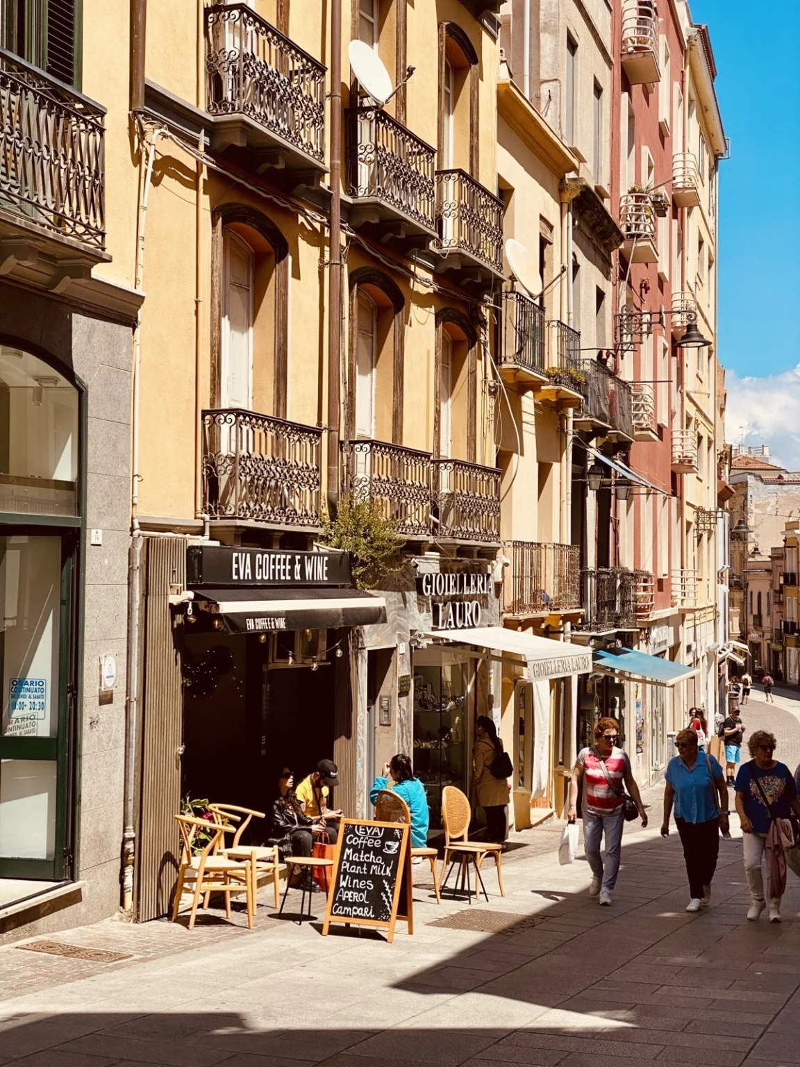 Kaffee im Zentrum von Cagliari
