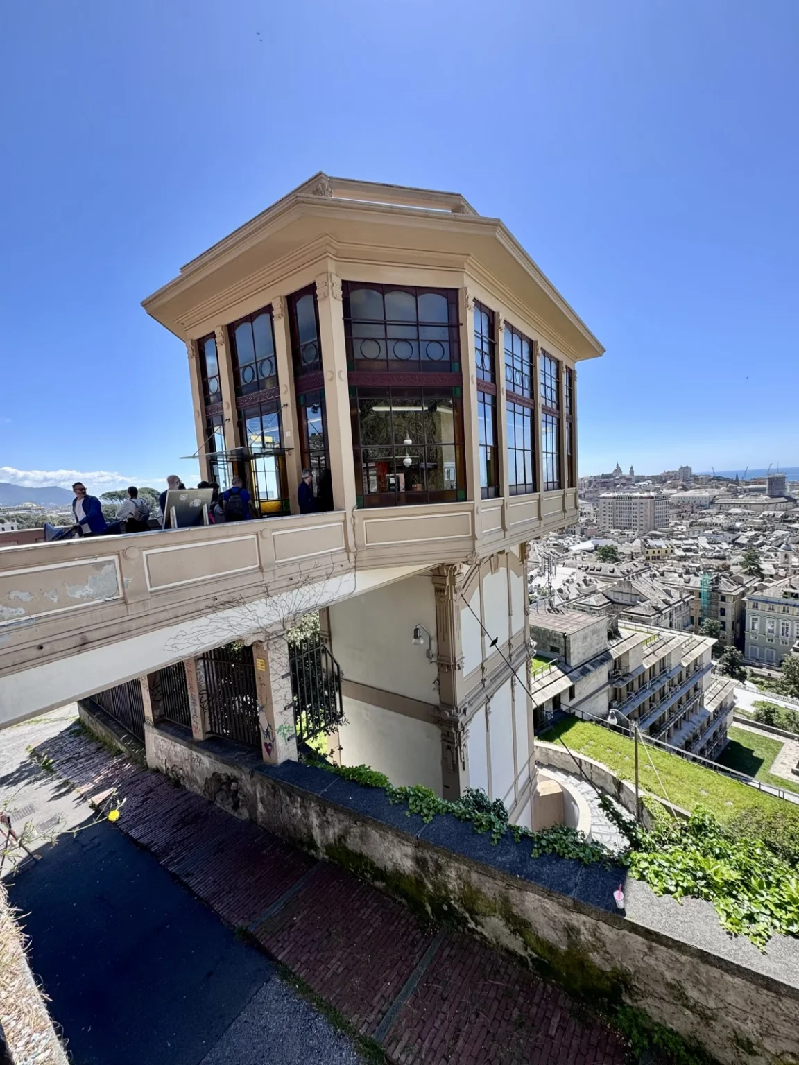 Lift zum  Belvedere Castelletto