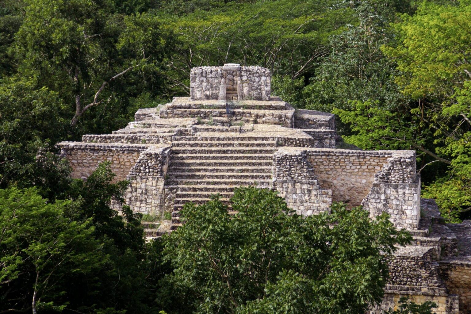 Chacchoben Maya-Ruinen 