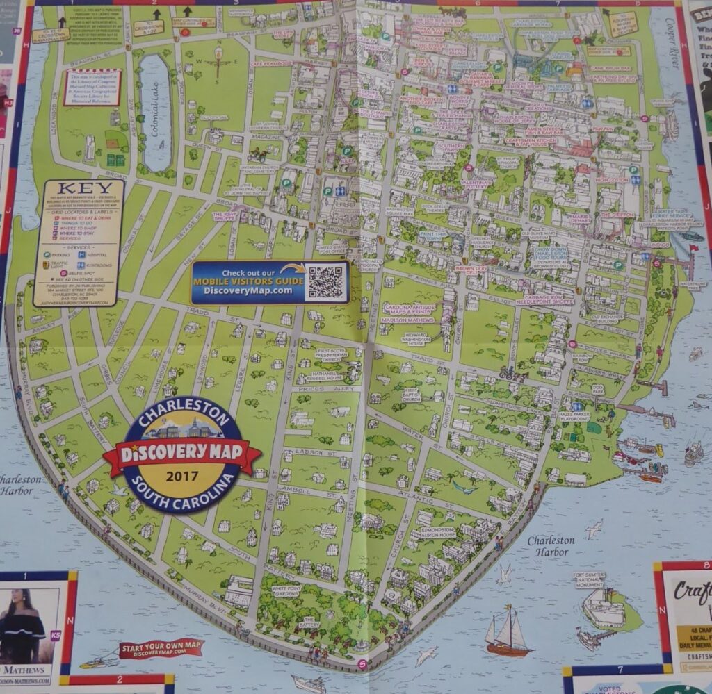 Stadtplan Charleston
