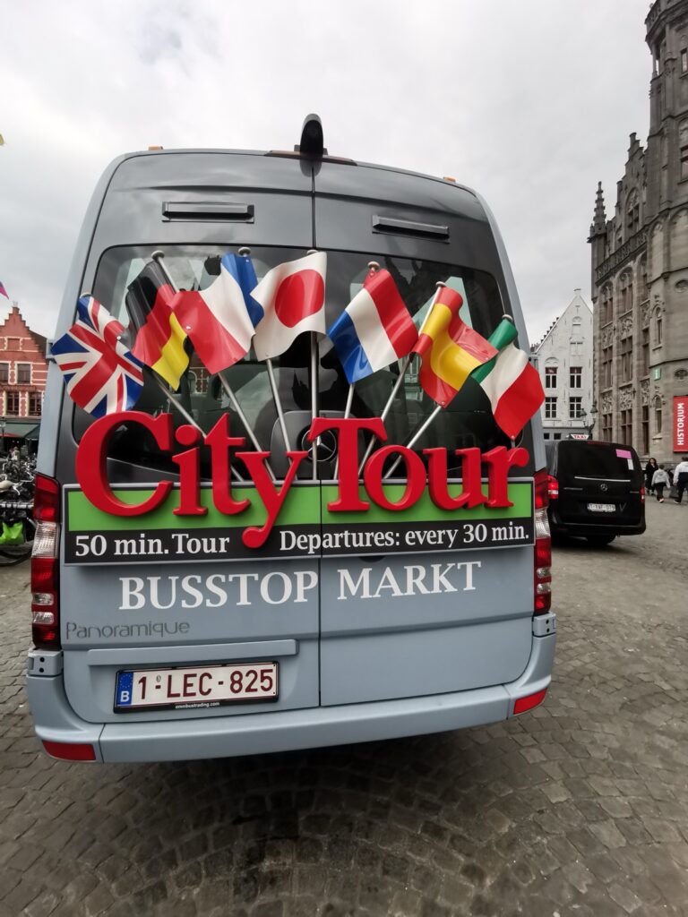City-Tour Bus in Brügge