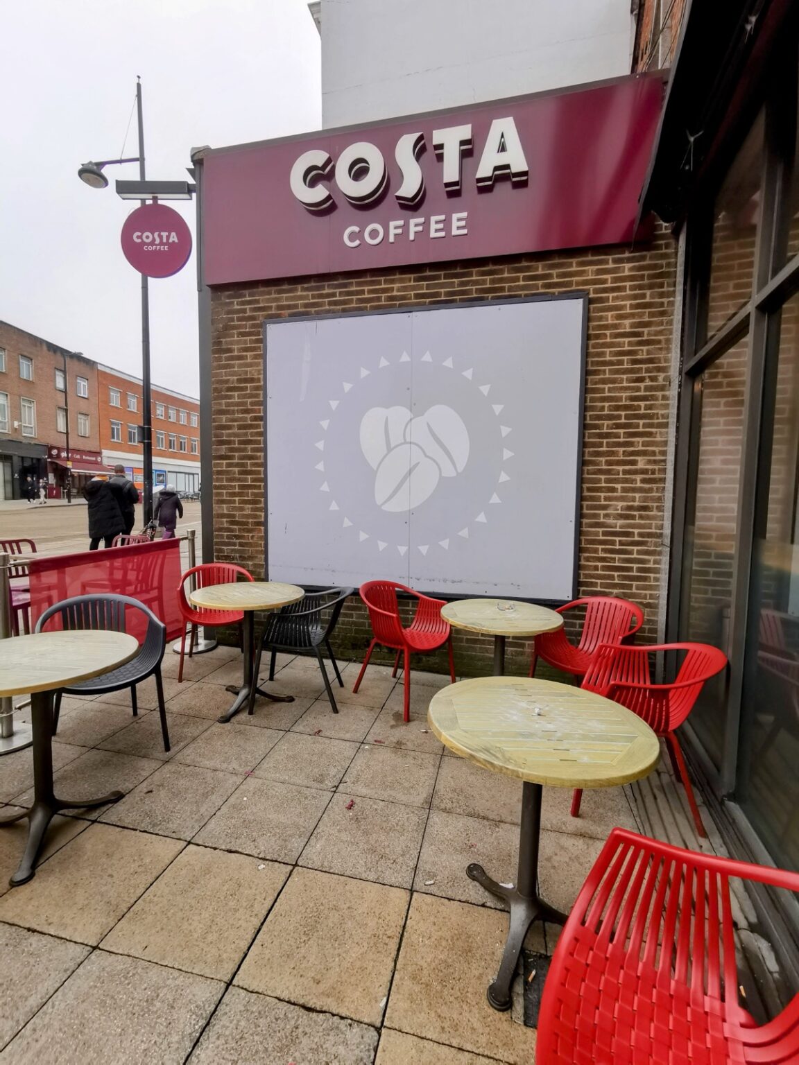Kaffee im Zentrum von Southampton
