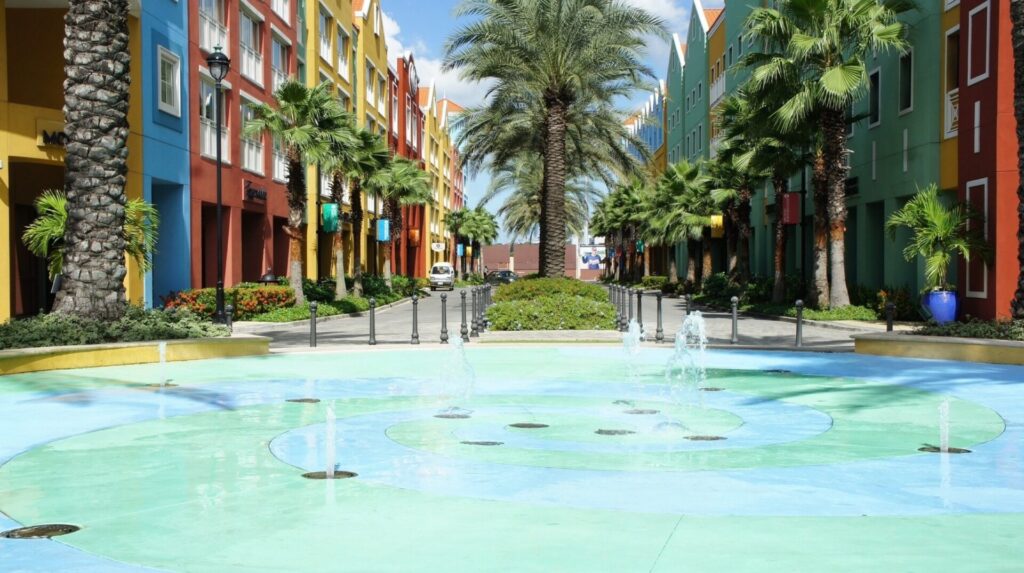 Bunter Shopping-Boulevard Willemstad 