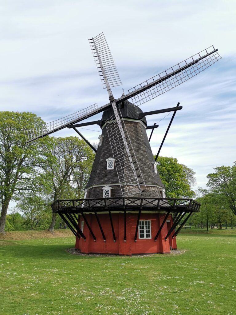Kastelsmøllen Windmühle im Kastell von Kopenhagen
