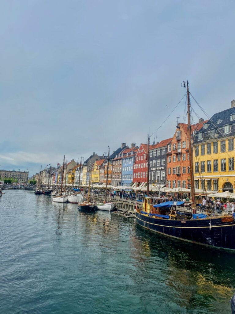 Nyhavn  bunte Häuser-Zeilte in Kopenhagen