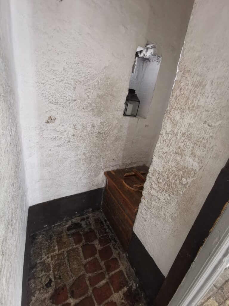 Historisches WC im Rundetårn in Kopenhagen