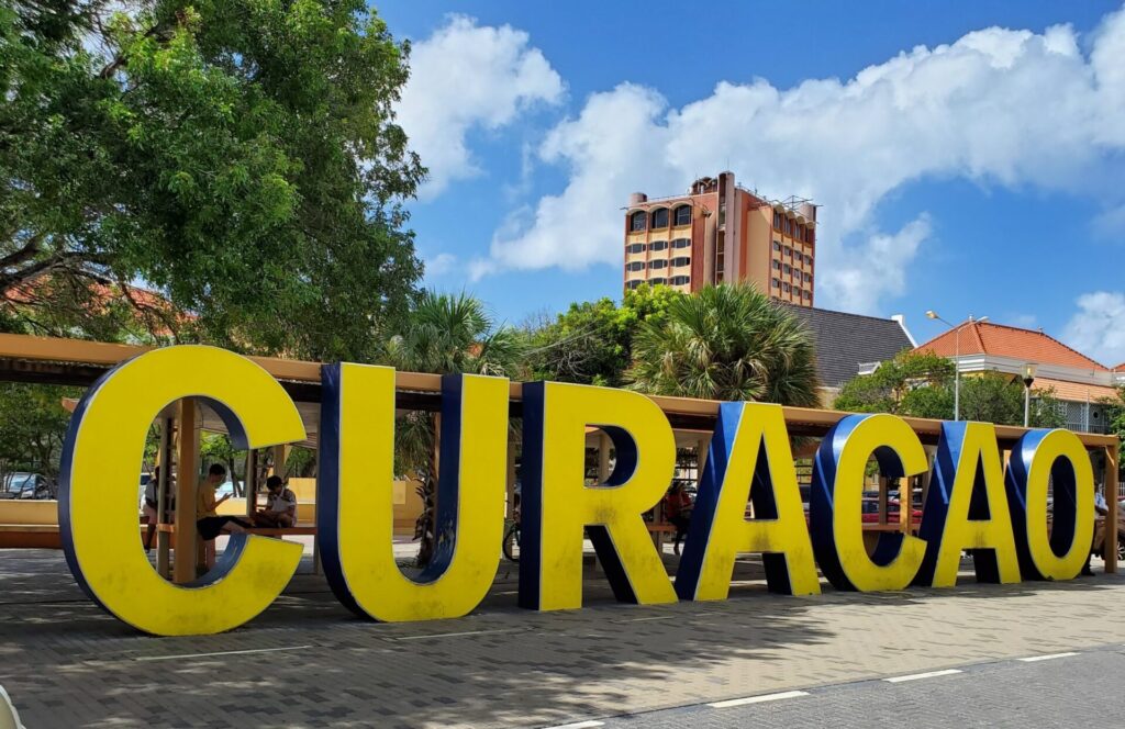 Schriftzug Curacao