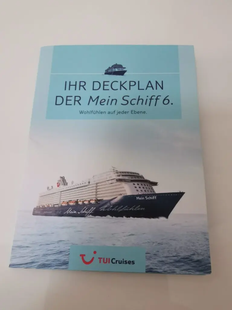 Deckenplan Kreuzfahrtschiff
