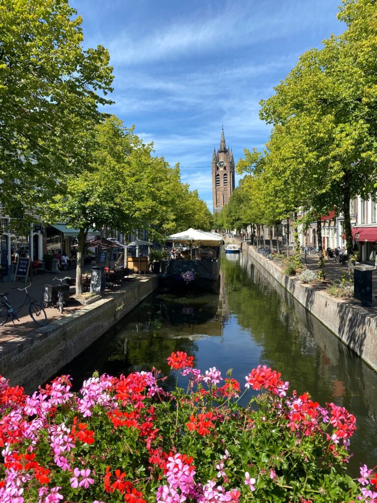 Gracht in Delft
