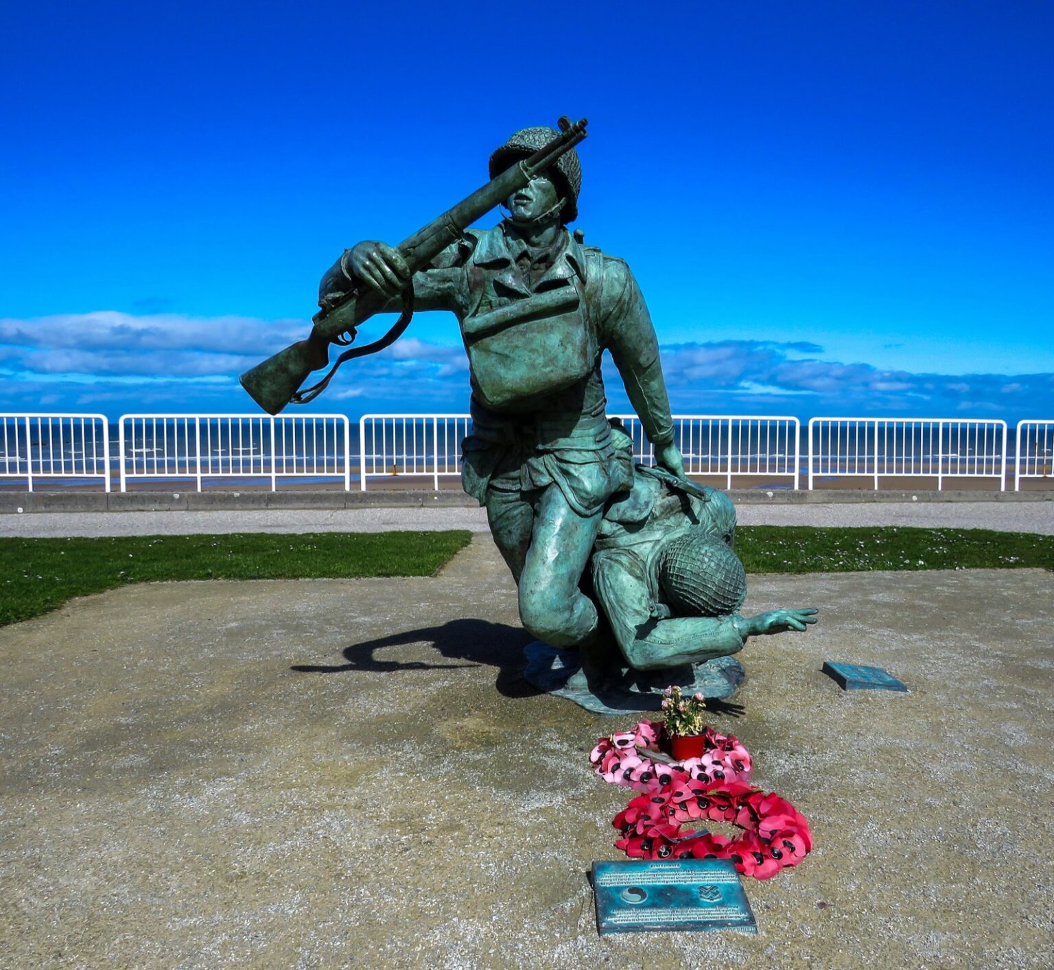 Denkmal in der Normandie