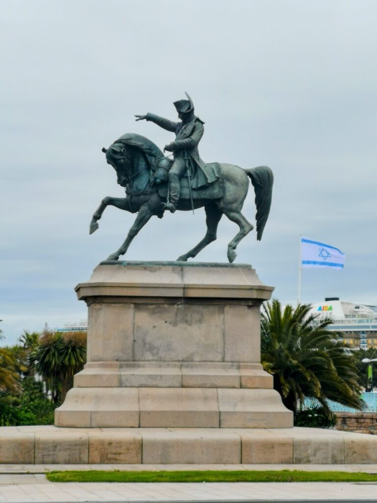 Napoleon Denkmal in Cherbourg