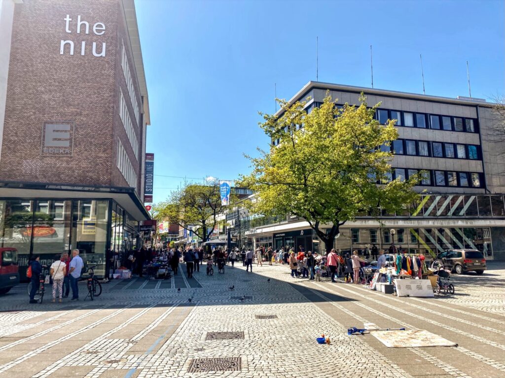 Fußgängerzone in Kiel